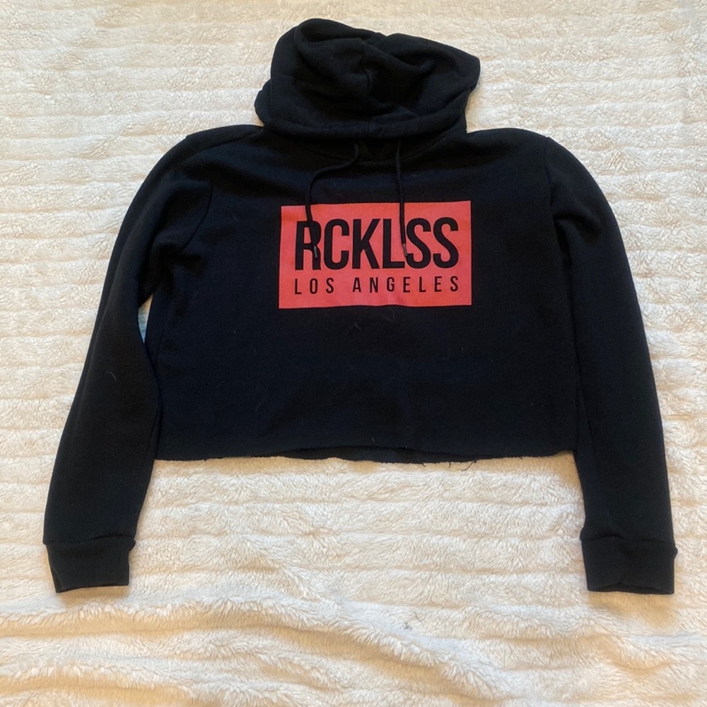 RCKLSS cropped hoodie womens